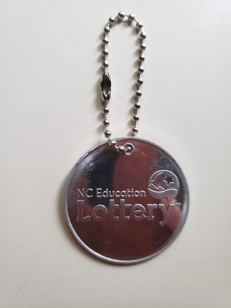 N C Education LOTTERY Key Chain and Disc