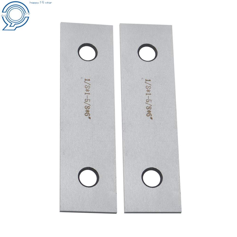 1/8" Thin Parallel Set with 1 Pair 1-2-3 Blocks, 23 Holes Each