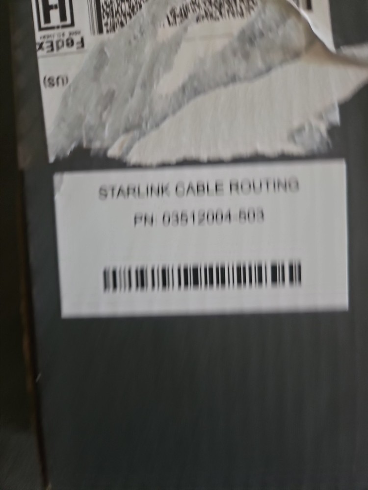 Starlink Cable Routing Kit PN: 03512004-503
