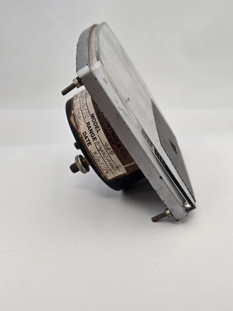General Electric 250440LSSC Analog Panel Meter 0-400AAC Extra Wide Easy to Read