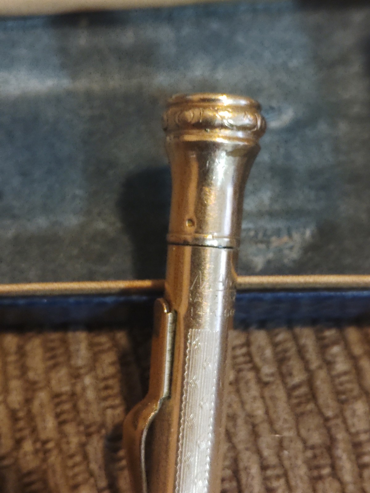 Manhattan Salz Bros Vintage 14k Gold Filled Pen Set