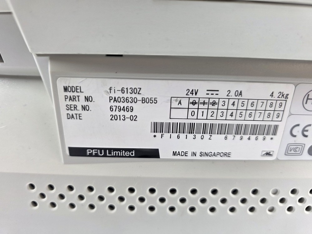 Fujitsu FI-6130Z Scanner