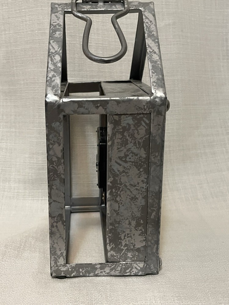 Rae Dunn galvanized house clock