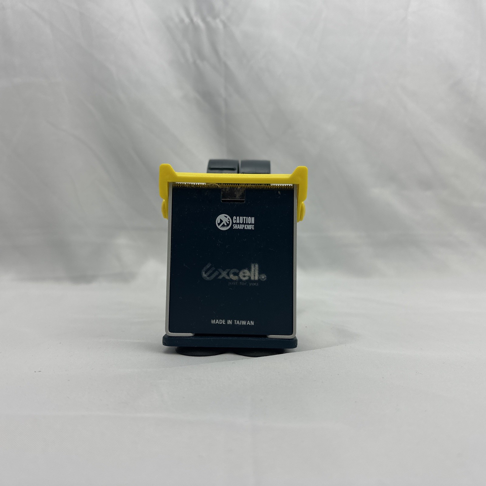 Excell ET-12271 Tape Dispenser 2" Wide 3" Core Steel Desktop Multi-Roll GUC