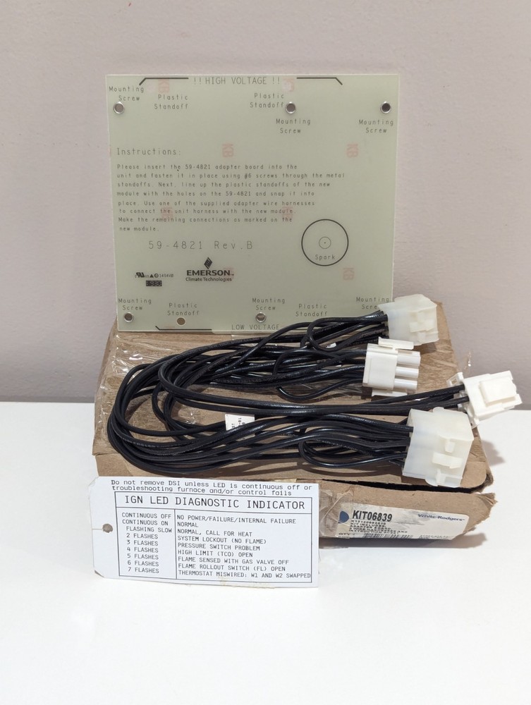 EMERSON KIT06839 CONTROL BOARD KIT 206119