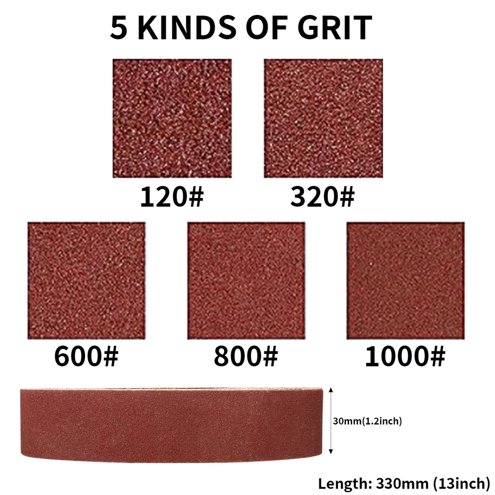New Replacement Belt Kit for Work Sharp Knife Tool Sharpener Ken Onion Edition