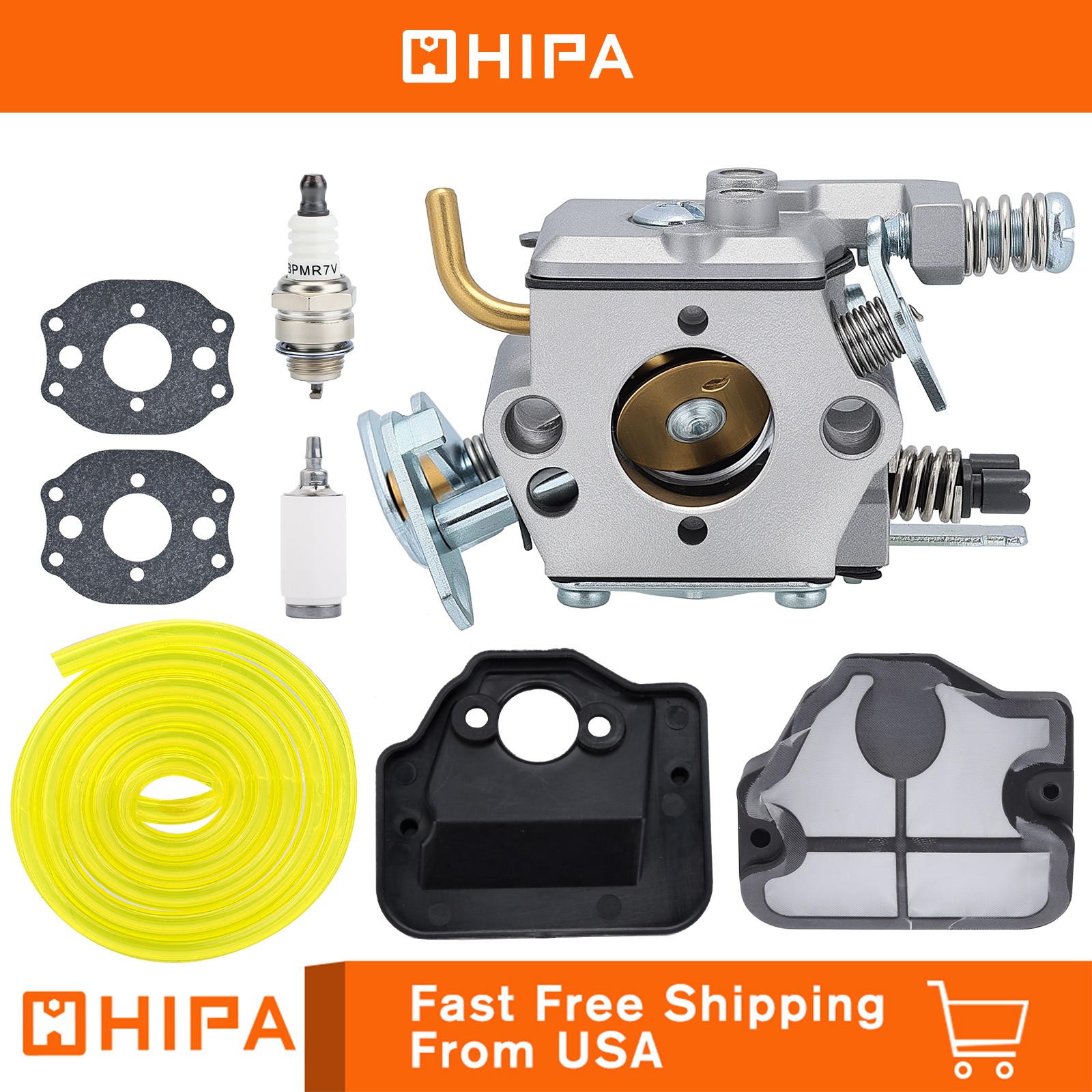 🔥 Carburetor Filter kit FOR HUSQVARNA CHAINSAW 136 137 141 142 36 41 142E Carb