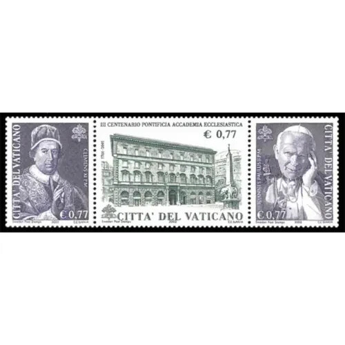 s50096 VATICAN MNH** 2002 Ecclesiastical Academy 3v