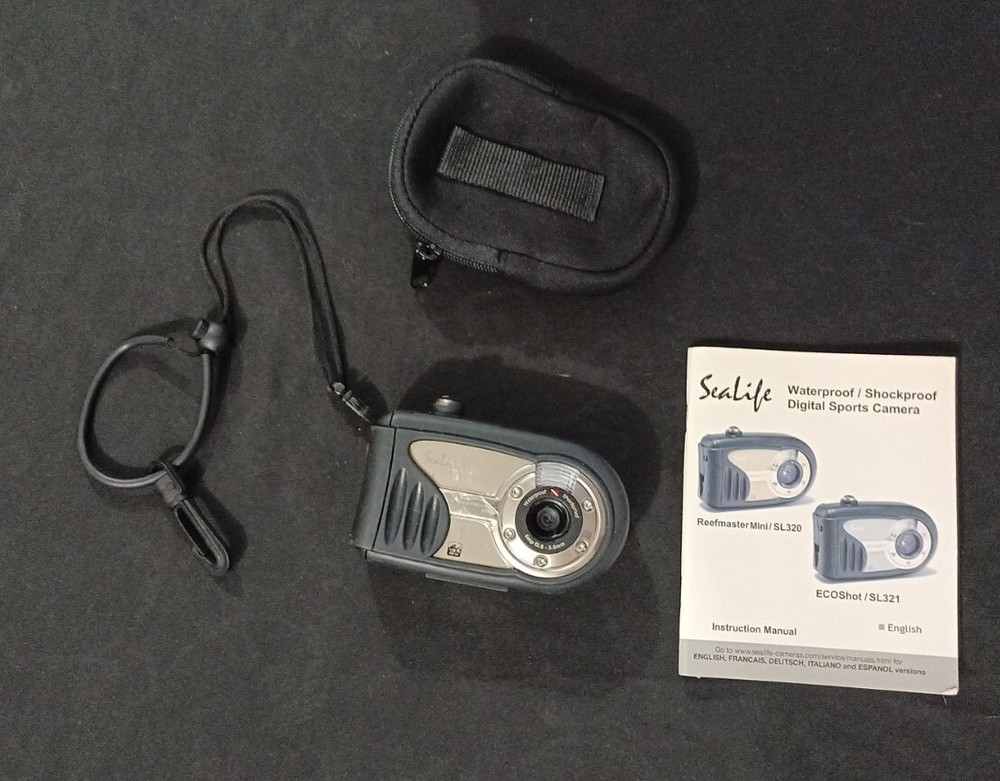 sealife reefmaster Mini SL320 camera not tested