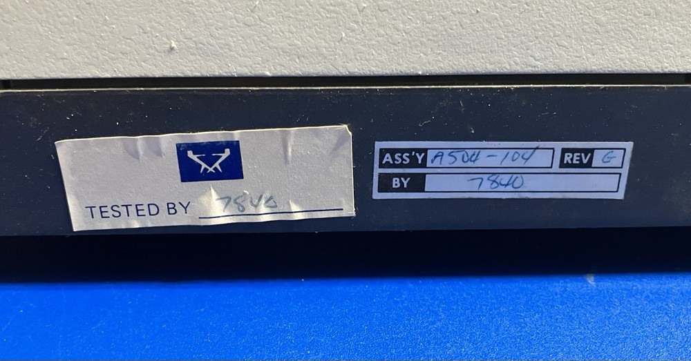 Instron Model 1011 Strip Chart Recorder Printer, Powers On