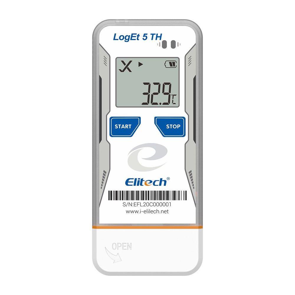 Elitech Digital Temperature Data Logger Reusable Temperature Recorder LogEt-5TH