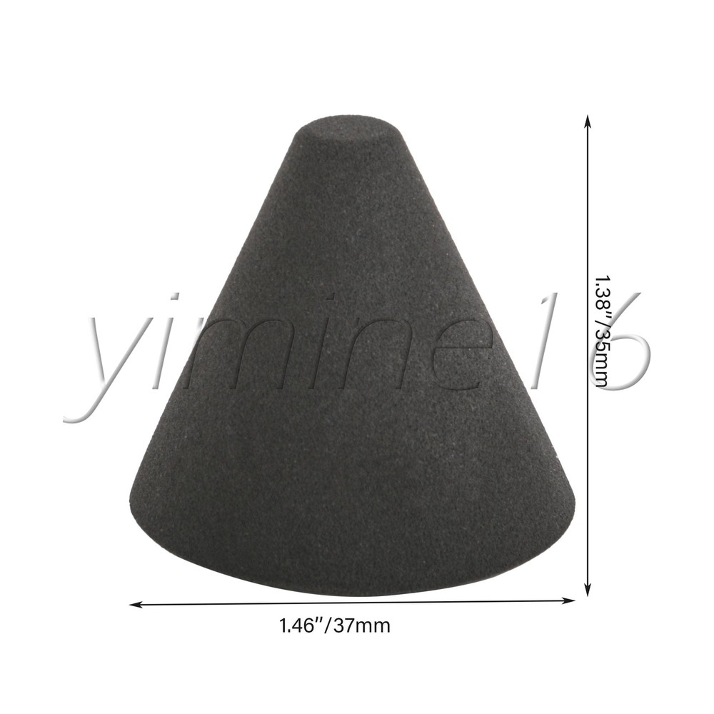 2PCS Electronic Drum Accessories Foam Cone Trigger Black Dia 37mm