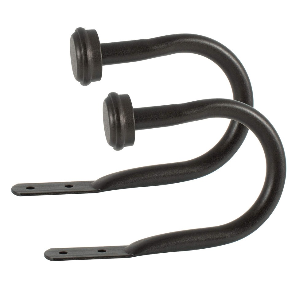 Cap Curtain Holdback Copper