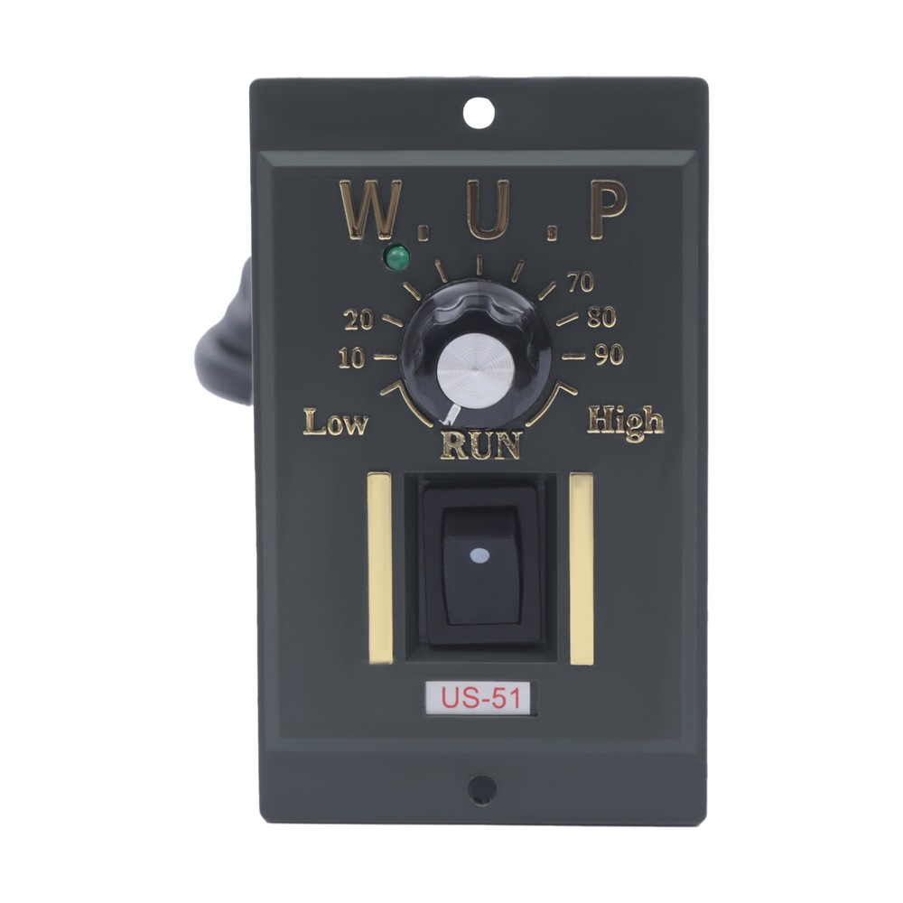 20K 200W 110V AC Gear Motor Electric Variable with Speed Controller Single Phase