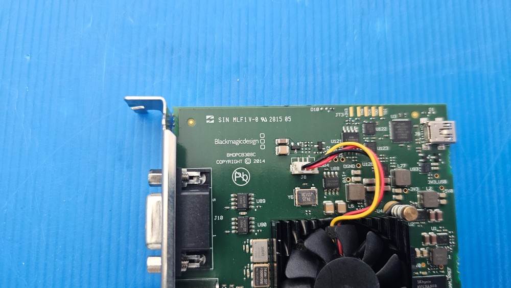 Blackmagic Design DeckLink BMDPCB308C SDI 4K Capture Card Used.