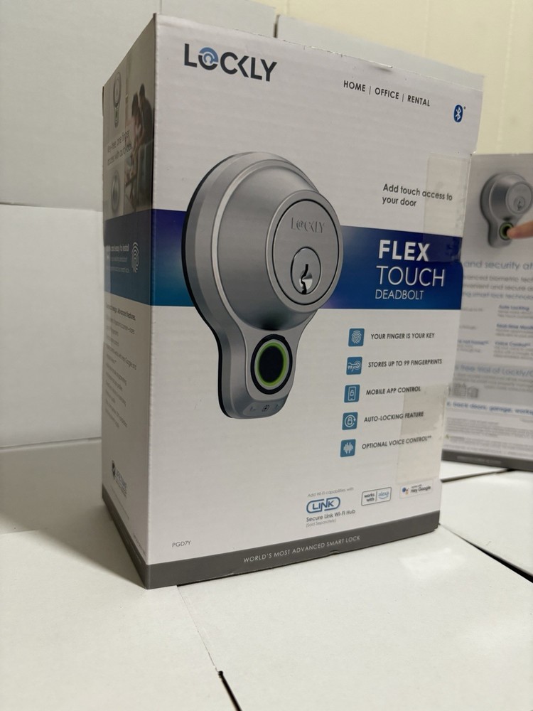 BRAND NEW LOCKLY FLEX TOUCH DEADBOLD!