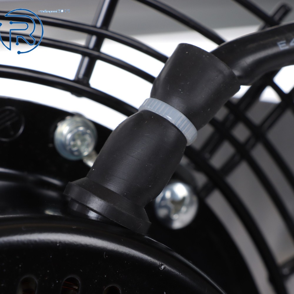 24" Wall Mounted Exhaust Fan Automatic Shutter Variable Speed Vent Fan For Attic