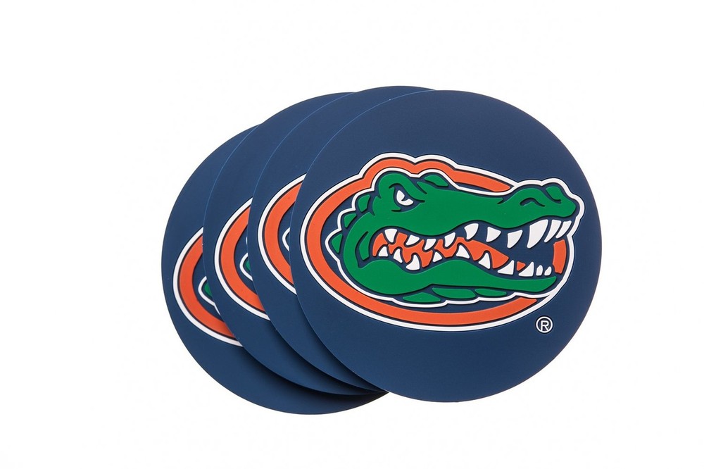 Florida Gators 4-Pack PVC Coaster Florida Gators