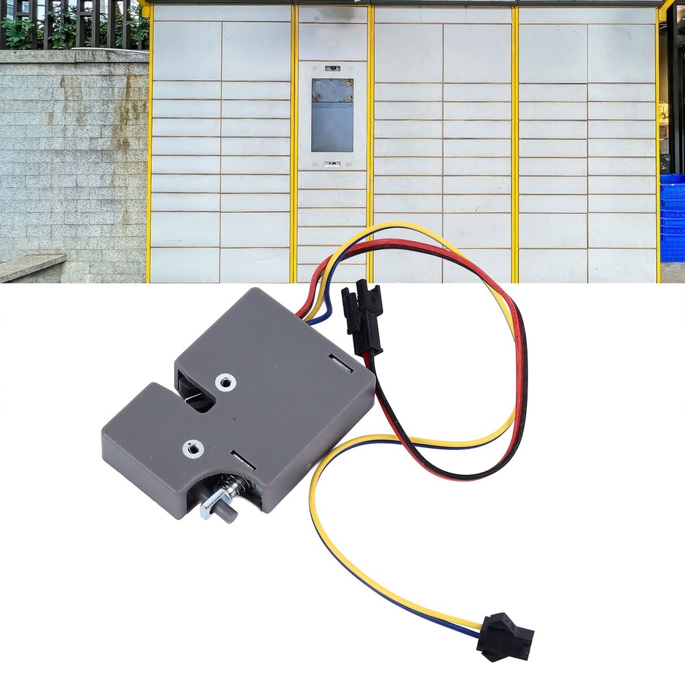 Compact Electric Smart Lock For Parcel Lockers Easy Use ABSSize Trending