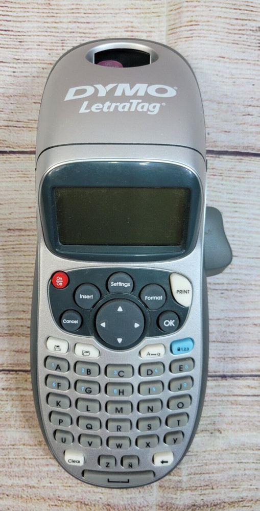 Dymo LetraTag LT-100H Portable Label Maker ABC Keyboard