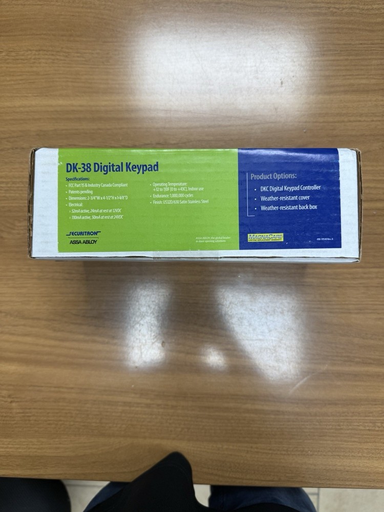 DK 38 Digital Keypad