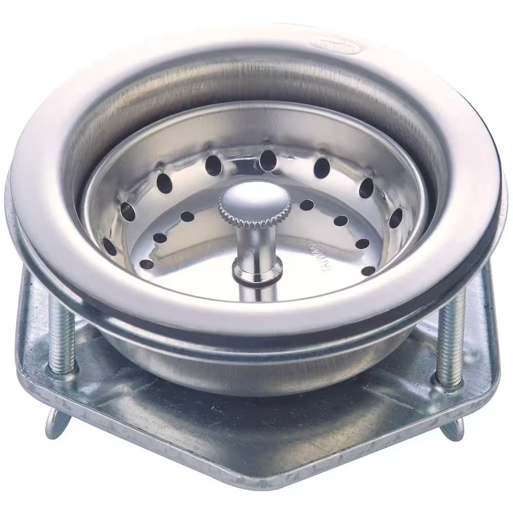 4 In. Grid Kitchen Sink Drain