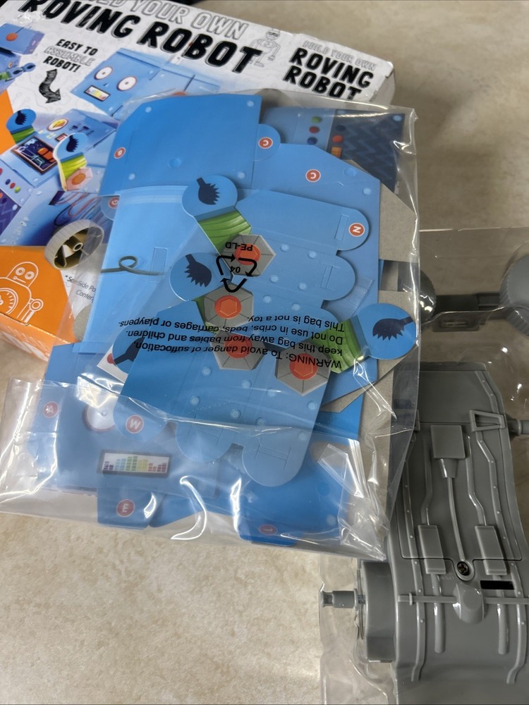 Build Your Own Roving Robot Think Box Great For Learning