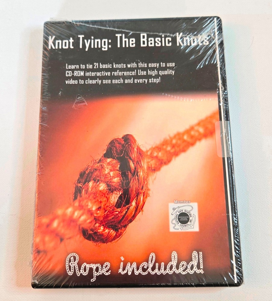 Knot Tying Splicing Three-Strand Line and Knot Tying The Basic Knots (PC CD-ROM)
