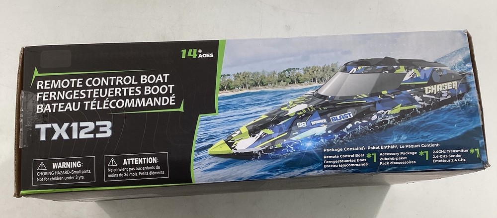 BEZGAR TX123 Remote Control Boat