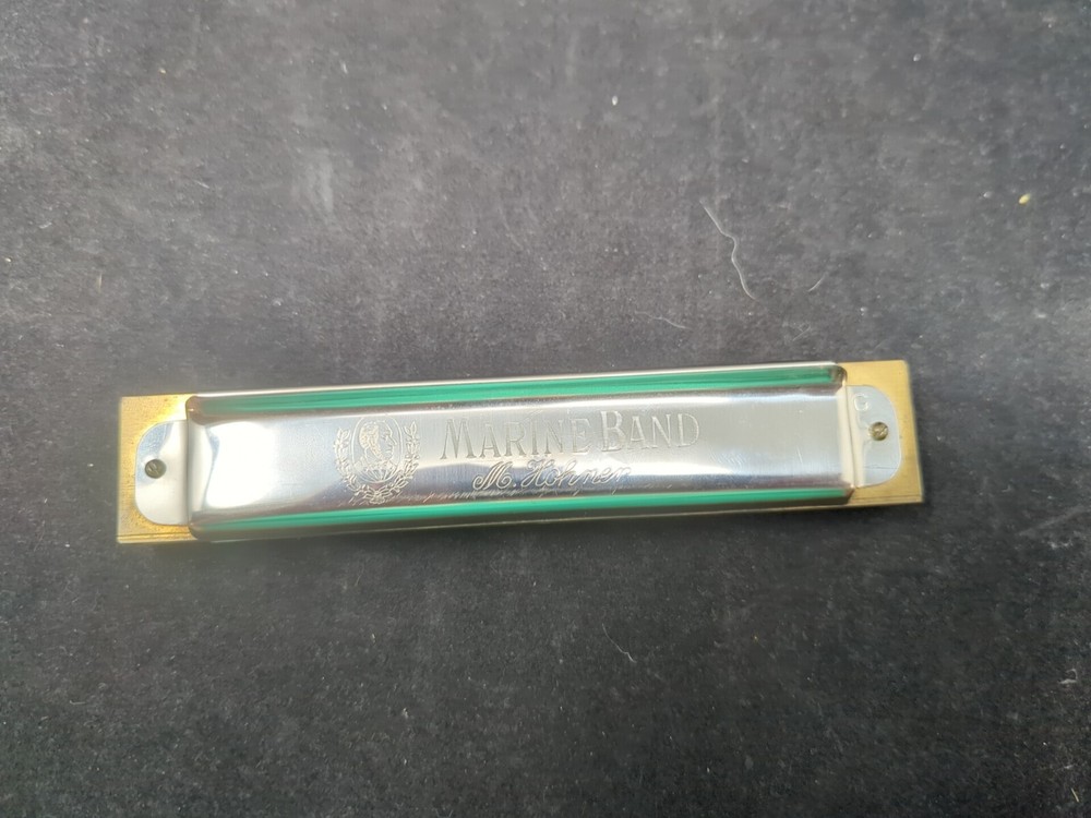 M Hohner Harmonica Germany with Case
