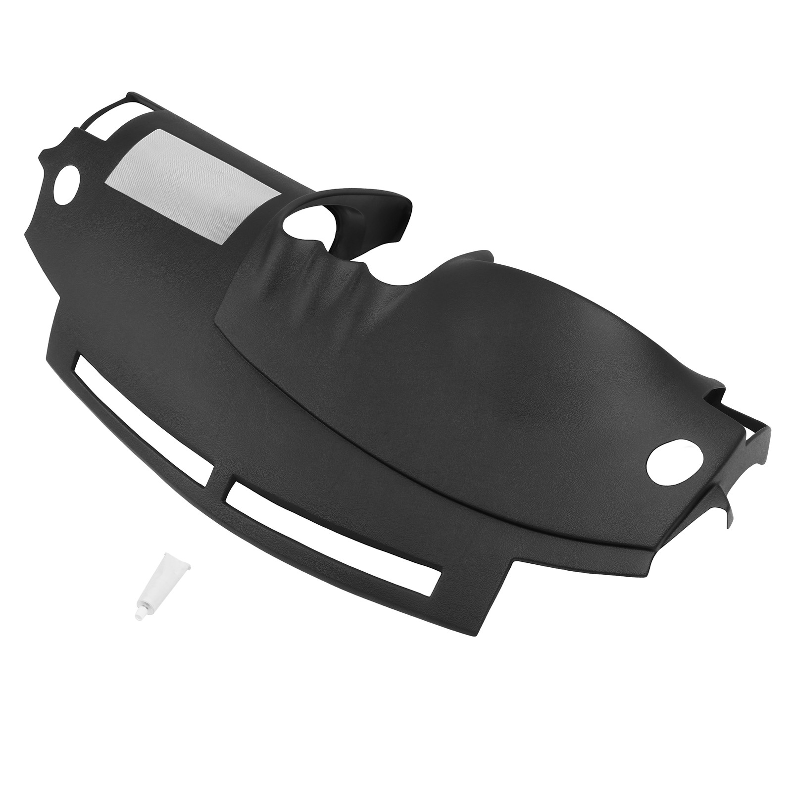 Molded Dashboard Cover Center Dash Cap Overlay Black For Nissan Altima 2008-2012