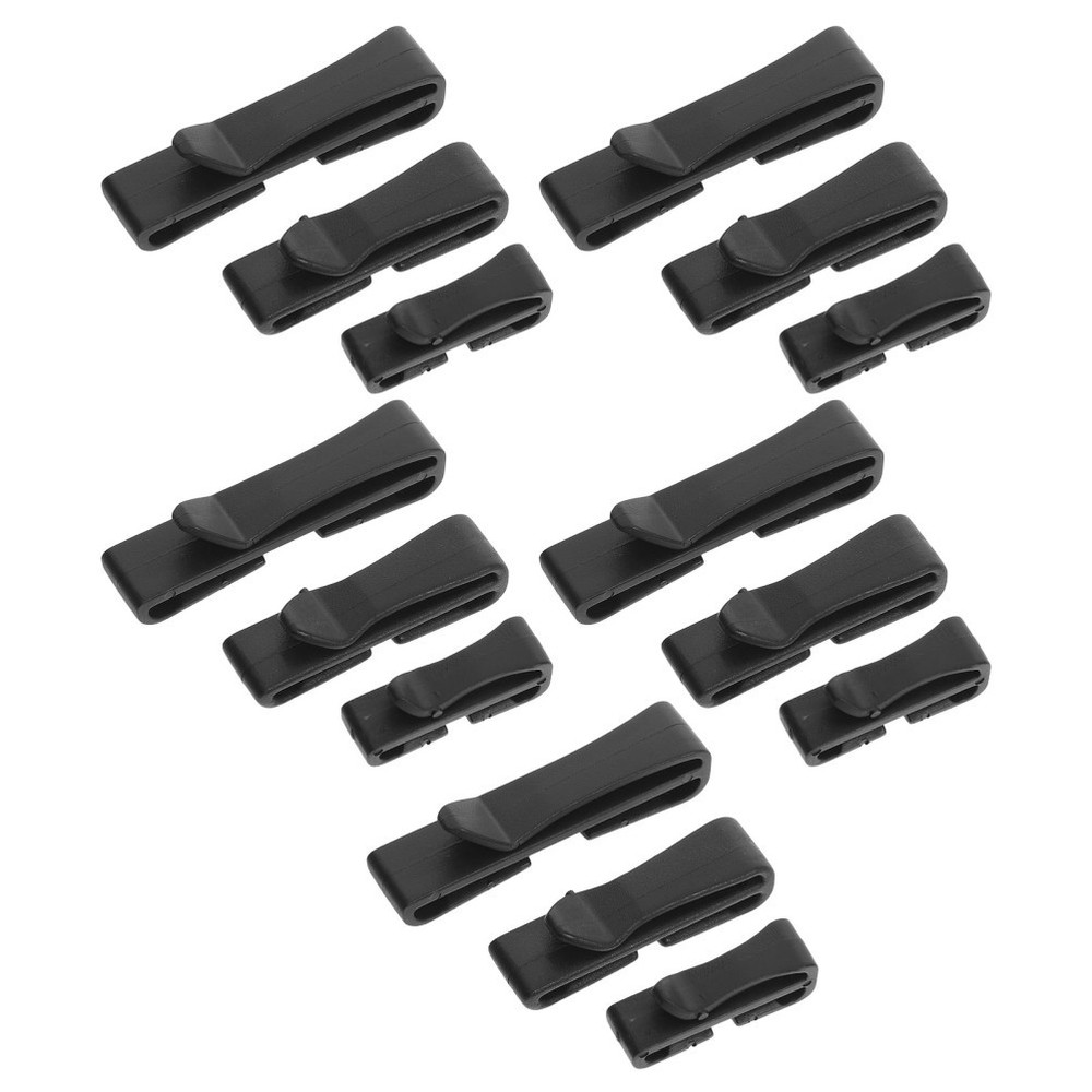 15 Pcs Multifunctional Belt Clip Multi-function Buckle Heavy Duty