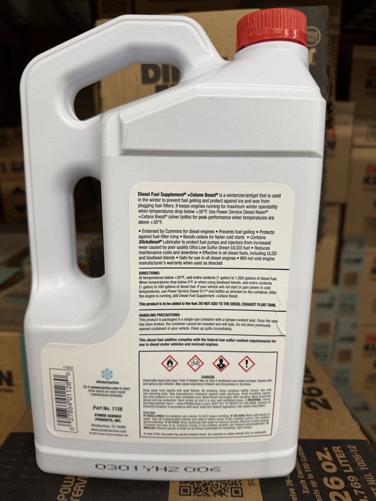 power service diesel fuel supplement