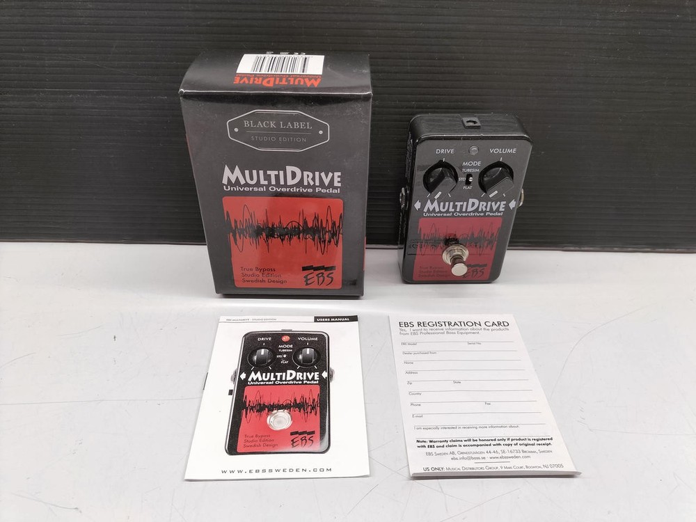 Ebs Multi Drive Studio Effector No.nm855