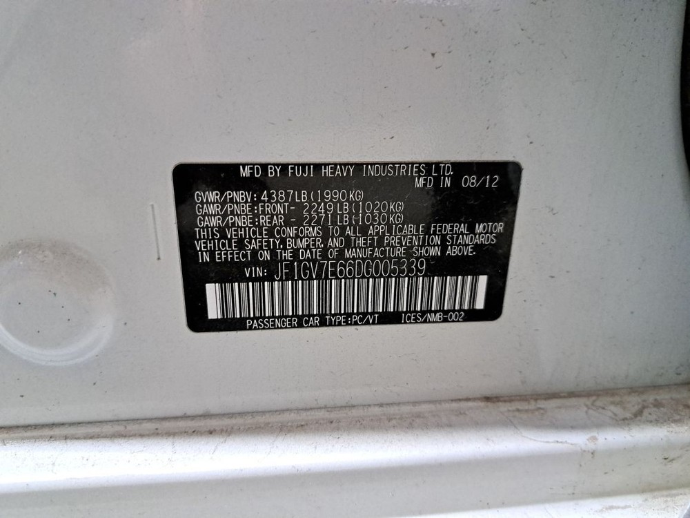 2013 Impreza Jack Sku#4273459