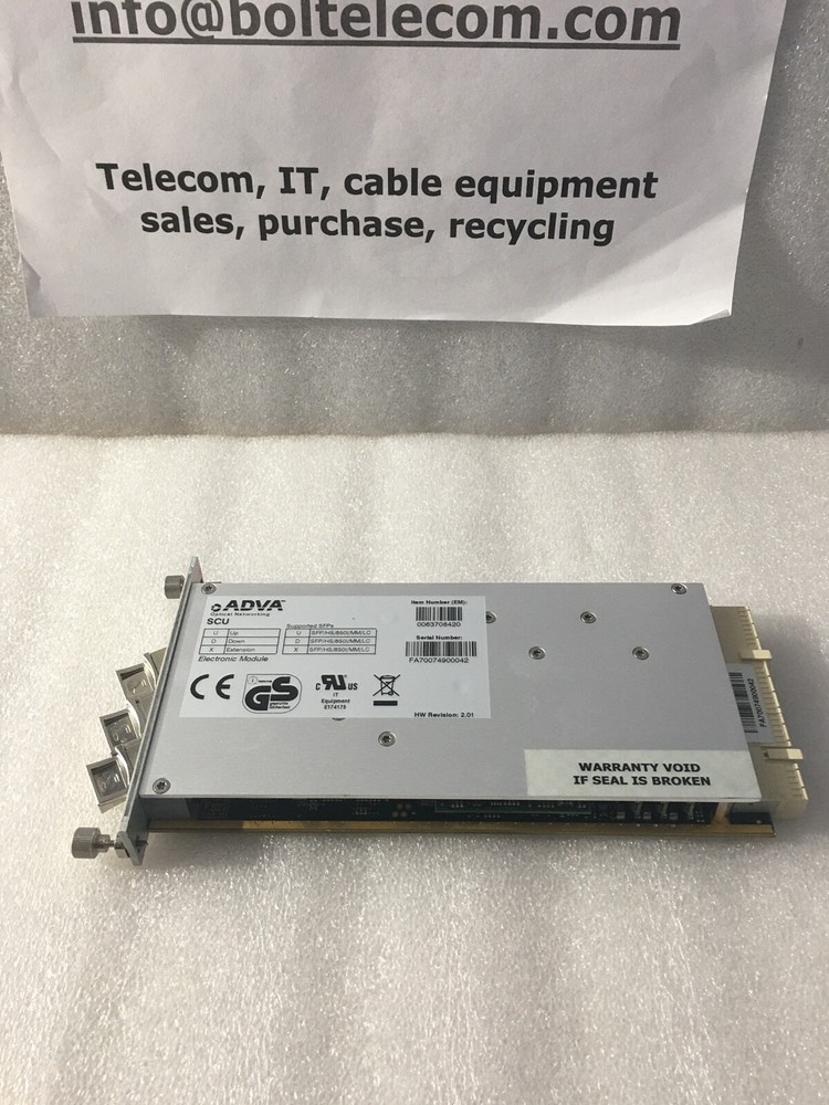 ADVA 0063708420-03 SCU