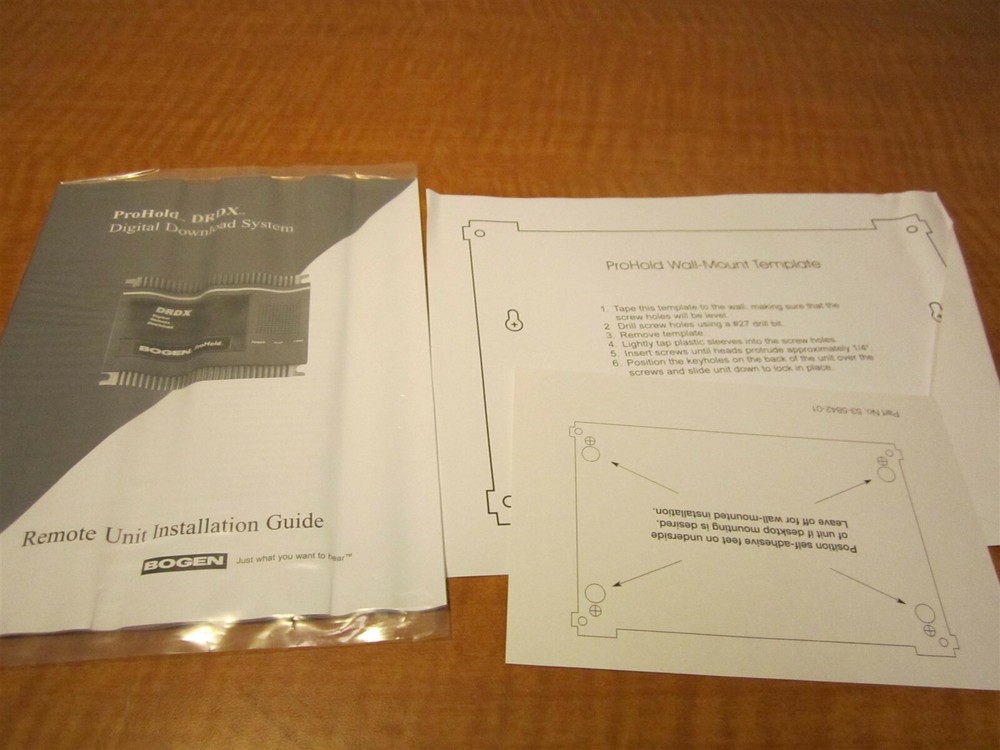 BOGEN PRO6 DRDX Digital Remote Download System