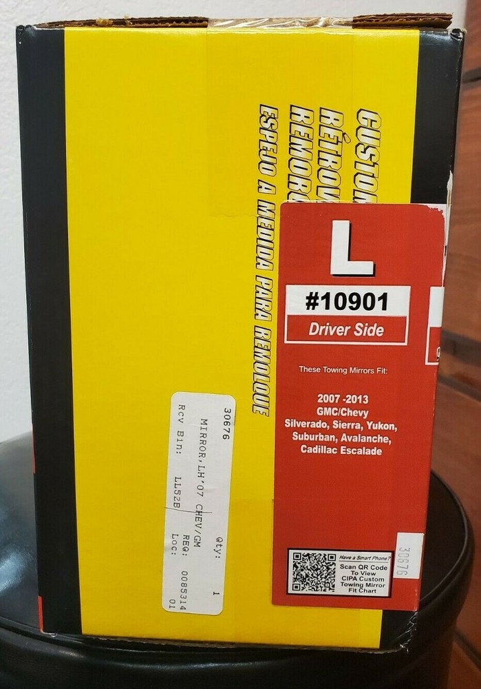 Towing Mirror-WT CIPA-USA 10901 Driver Side