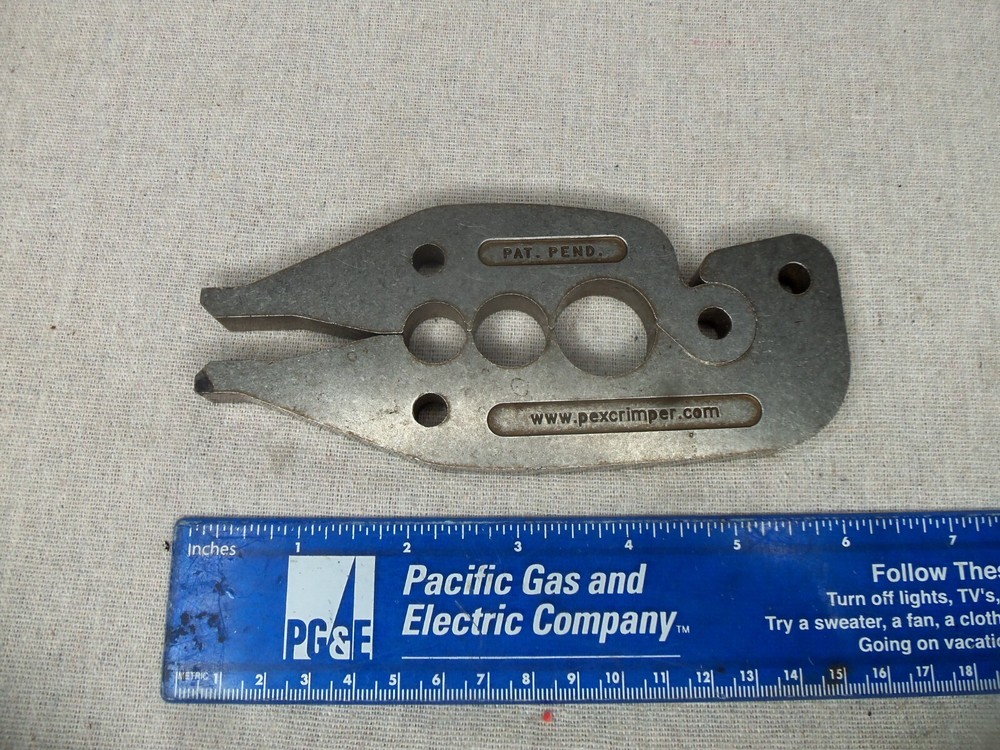pex fitting pocket crimper