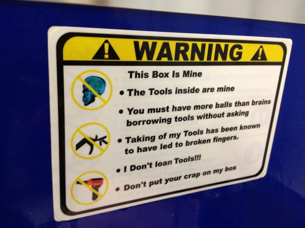 these tools overlay decal Mac box cart socket balancer Sears 5 colors