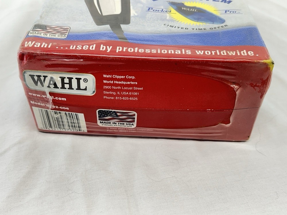 Wahl Chrome Pet Clipper Kit -New
