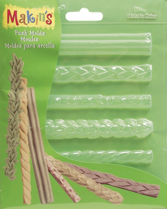 Makin's Clay Push Molds Borders
