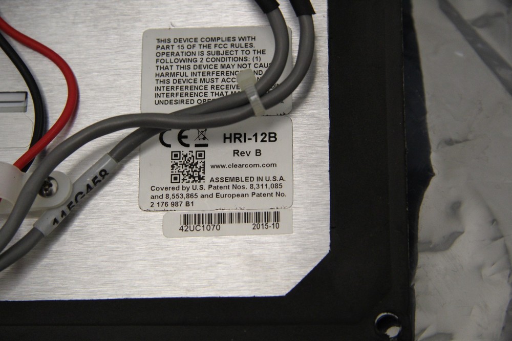 Clear-Com HRI-12B Ride Control 12 Button KB Station