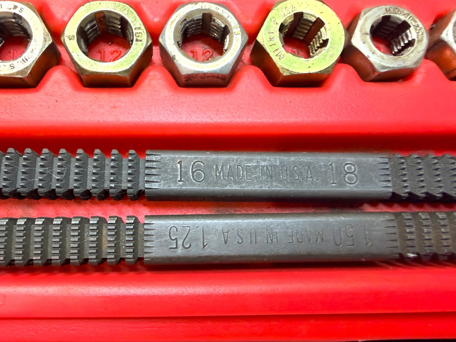 SNAP ON RTD48 48-Piece Master Rethreading Tap and Die Set USA