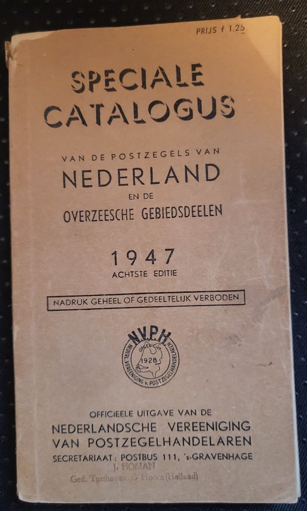 NETHERLANDS Dutch Stamp Catalog Catalogus Postzegels van Nederland 1953