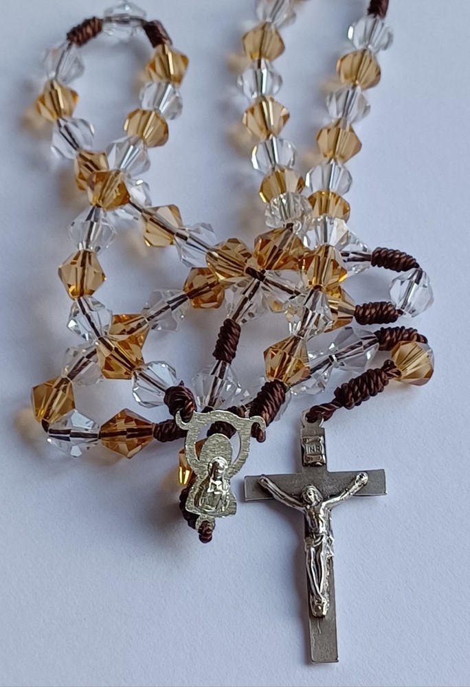 Glass beads Rosary .