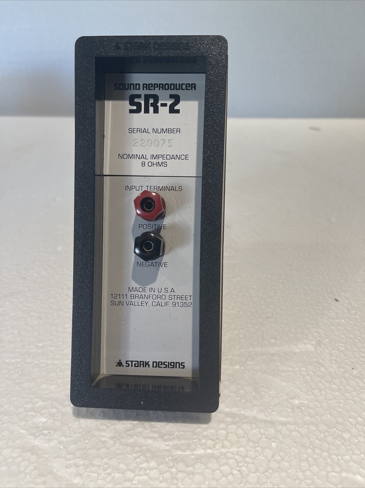 Stark designs SR-2 Input Terminals