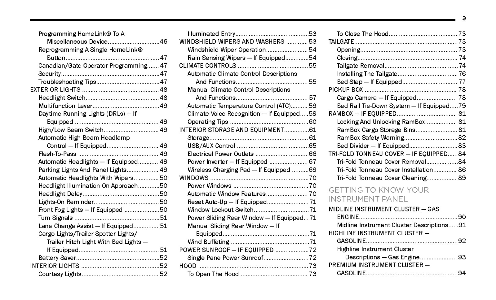 2024 Dodge Ram 2500 3500 Owners Manual User Guide Reference Book PRINTED