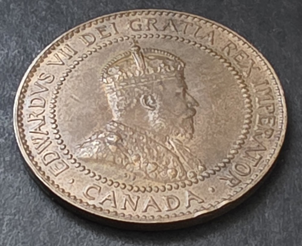 •1910•CANADA•ONE CENT•