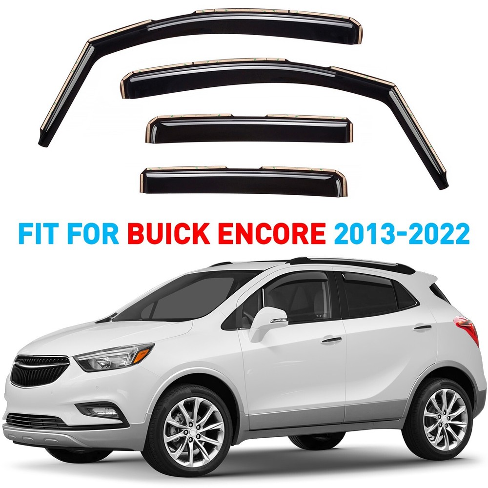 Rain Guards Vent Visors Shade for 2013-2022 Buick Encore